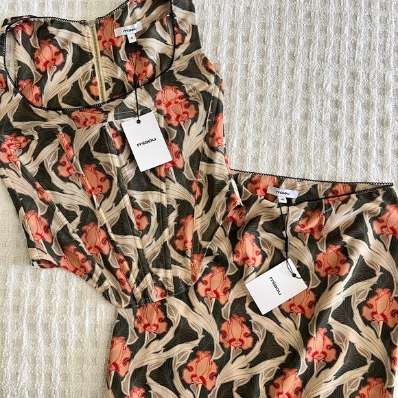 NWT Miaou Art Nova Set 🥭🌞 - Picture 4 of 8